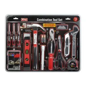 16-pc Assorted COMBINATION TOOL SET - 3617-0