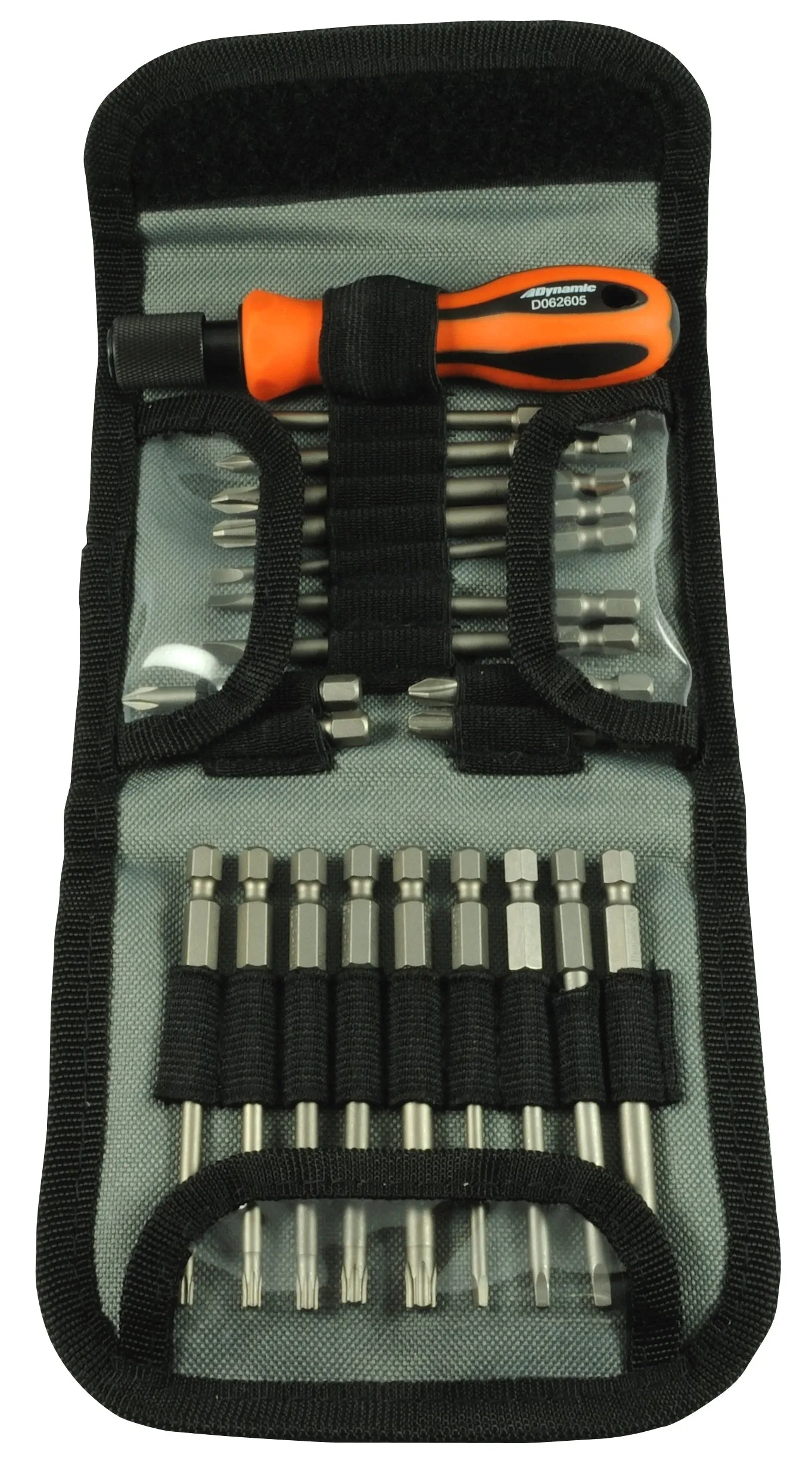 21 Piece Screwdriver Set With Removable Bits And Comfort Grip Handle