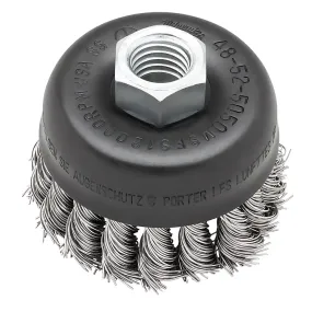 3 in. Stainless Steel Knot Wire Cup Brush