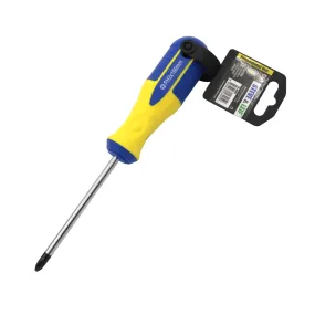 4 inch Yellow/Blue Phillips Screwdriver (6x100mm)