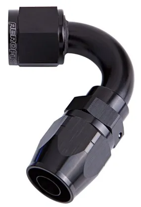 500 Series Cutter Swivel 120° Hose End -8AN AF504-08BLK