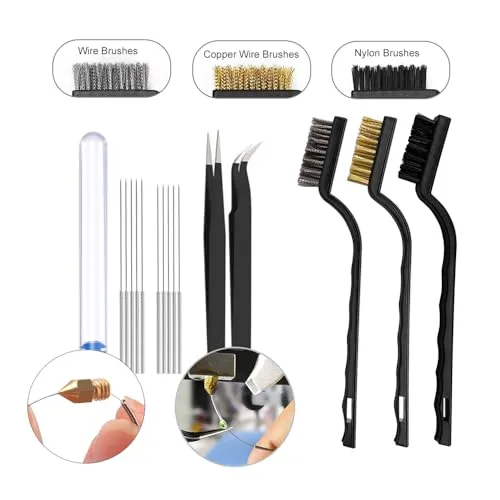 54 PCS 3D Printer Tools Kit, 3D Printer Accessories for Cleaning, Removal, Finishing, Cutting, Include Metal Deburring Tool, Hobby Knife Set, Art Knife Set, Removal Tools, Cutter, Nozzle Cleaning Kit