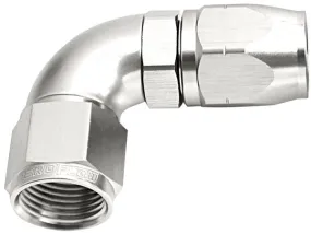 550 Series Cutter One-Piece Full Flow Swivel 90° Hose End -20AN AF553-20S