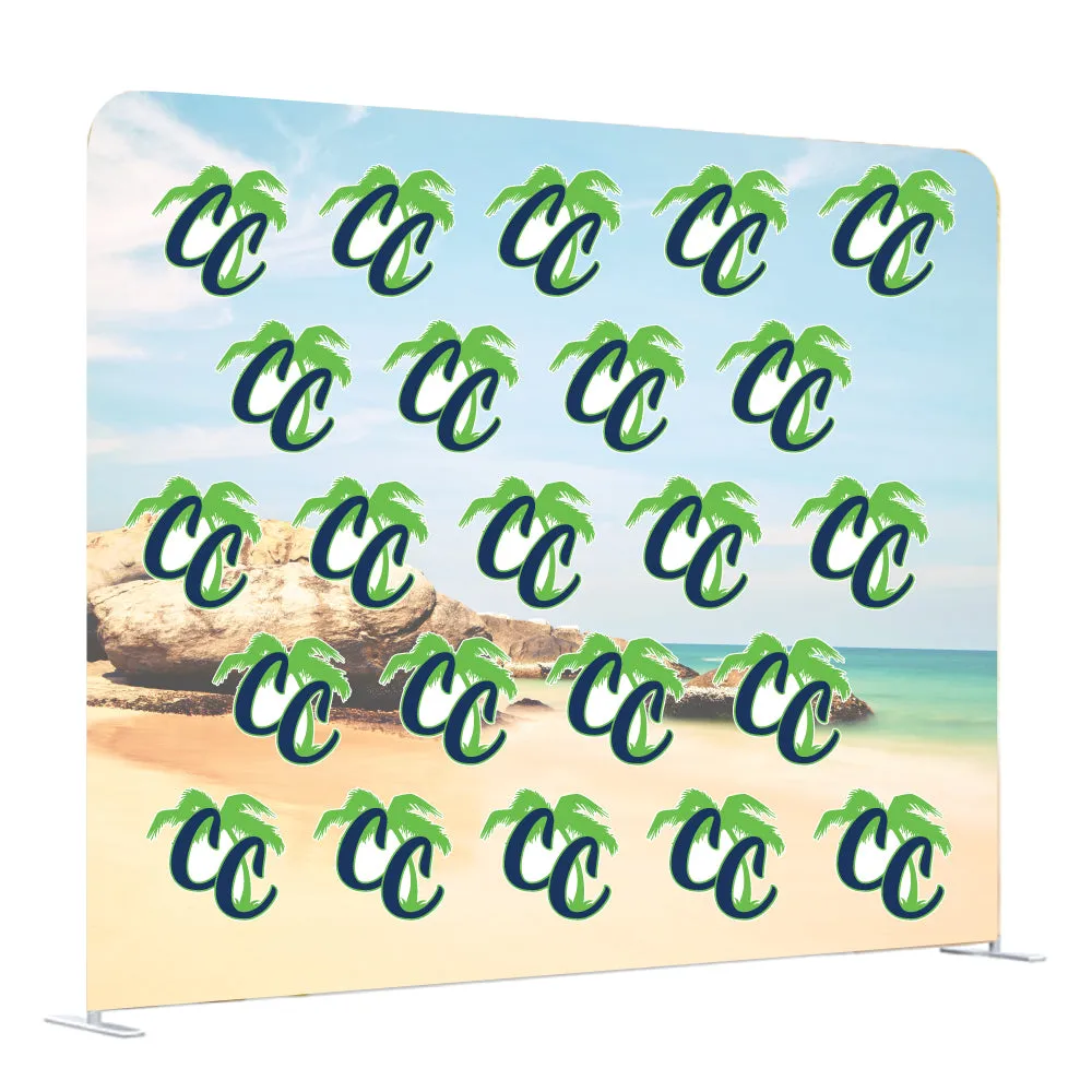 8'x7.5', 10'x7.5', 20'x7.5' Slim Line Banner Wall Kit (Photo Backdrop)