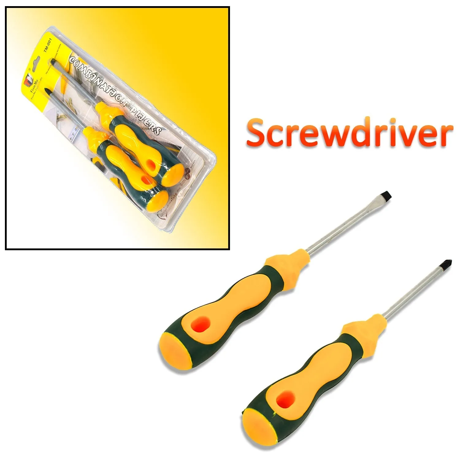 9151 2Pcs Triangle Screwdriver Multi function Repair Hand Tool