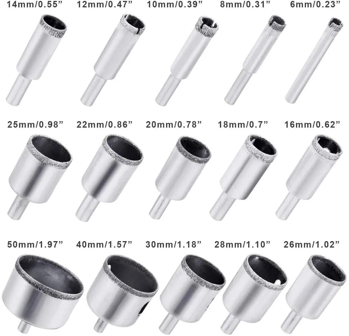 Adjustable Diamond Drill Locator Holder Set