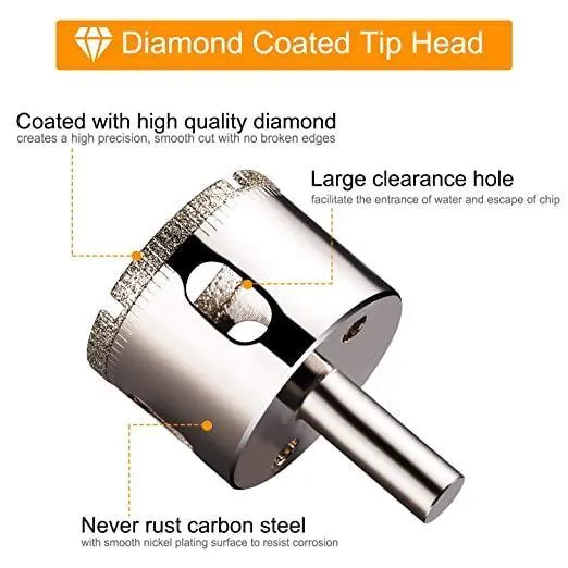 Adjustable Diamond Drill Locator Holder Set