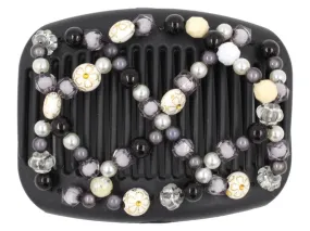 African Butterfly Hair Comb - Ndalena Black 129