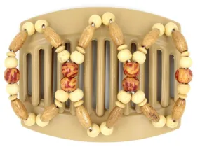 African Butterfly Thick Hair Comb - Beada Blonde 45