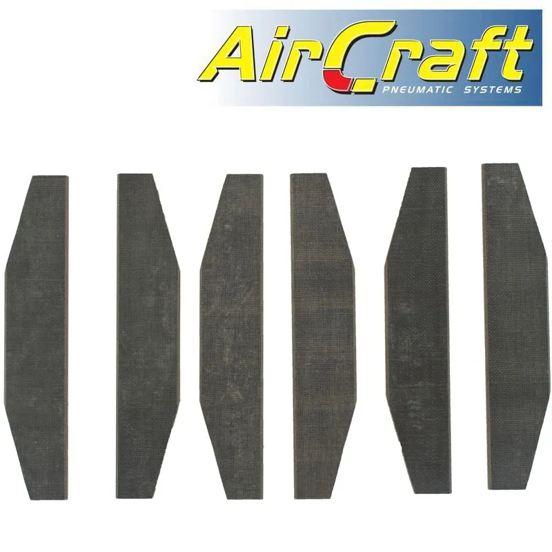 AIRCRAFT VANES FOR 7'HEAVY DUTY AIR ANGLE GRINDER X6 PER SET AT0025-24