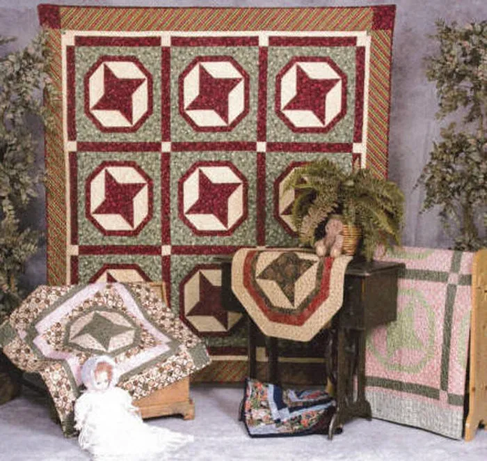 Alice's Star Quilt Pattern HCH-006w  - Wholesale Product