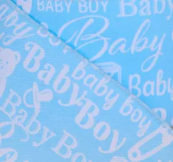 Baby Boy Gender Reveal Ribbon - 2 1/2" x 10 Yards