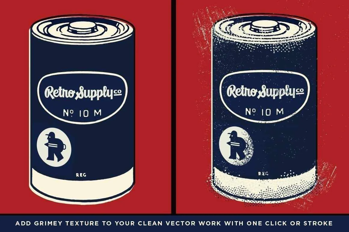 Battery Acid Vector Brushes for Adobe Illustrator