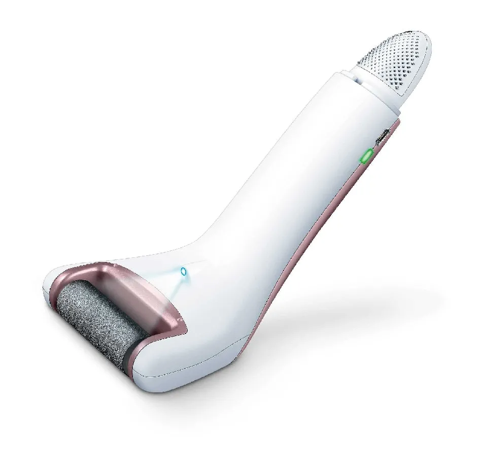 Beurer Portable Pedicure Device Pink Two Rollers