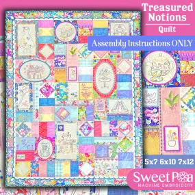 BOM Treasured Notions Quilt - Assembly Instructions