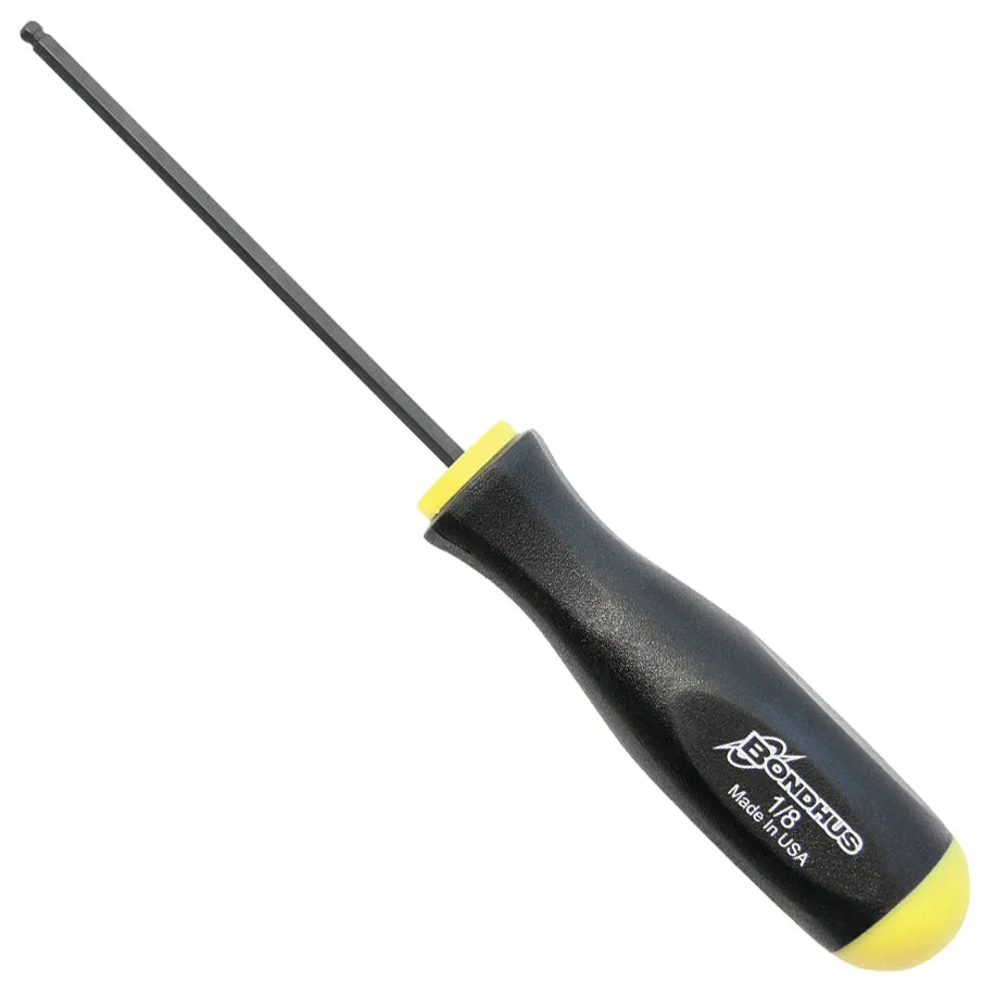 Bondhus 10607 1/8" Ball End Hex Driver Balldriver Tip Screwdriver