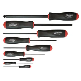 Bondhus 10699 Metric Balldriver Screwdriver Set 1.5mm to 10mm 9 Piece