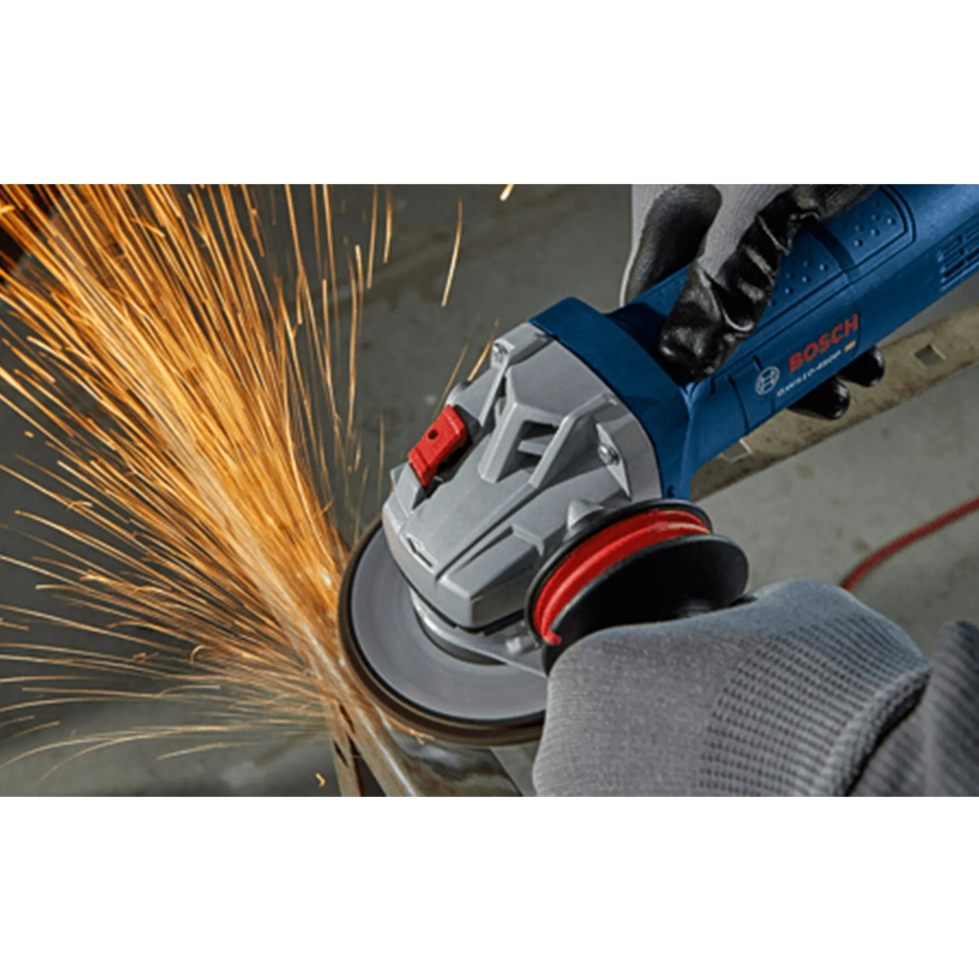 Bosch Corded Electric 4.5 Inches Adjustable Angle Grinder with Paddle Switch