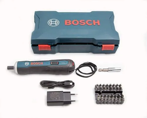 Bosch Cordless Screwdriver, 3.6V, 33-piece Screwdriving Bit Set, Li-ion BOSCH GO Professional