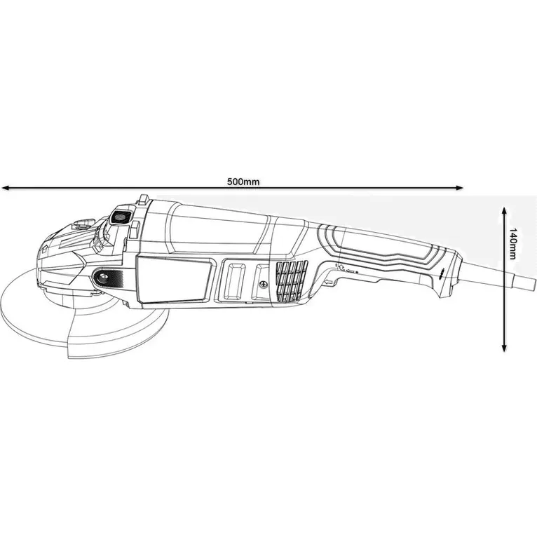 Bosch GWS 2200 / 2200-180 Large Angle Grinder 7" (180mm) 2200W