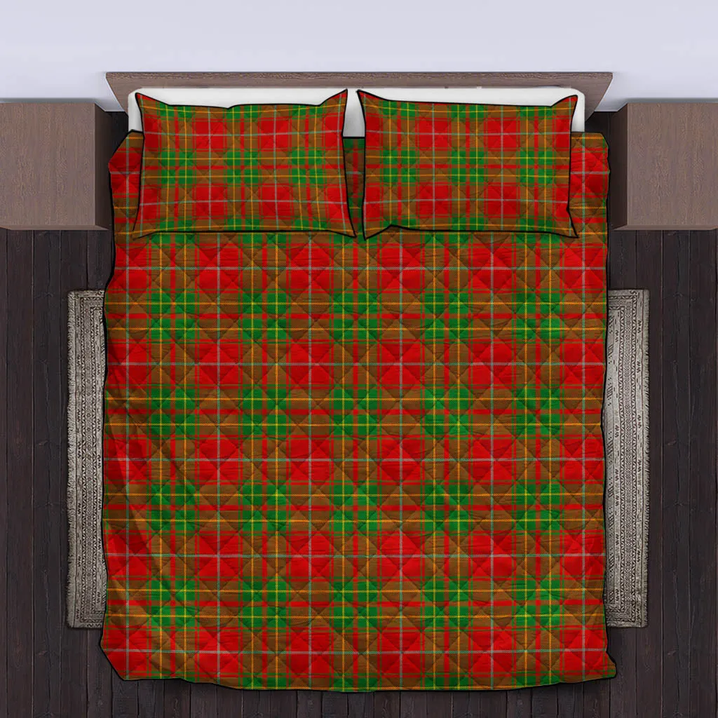 Burnett Tartan Quilt Bed Set