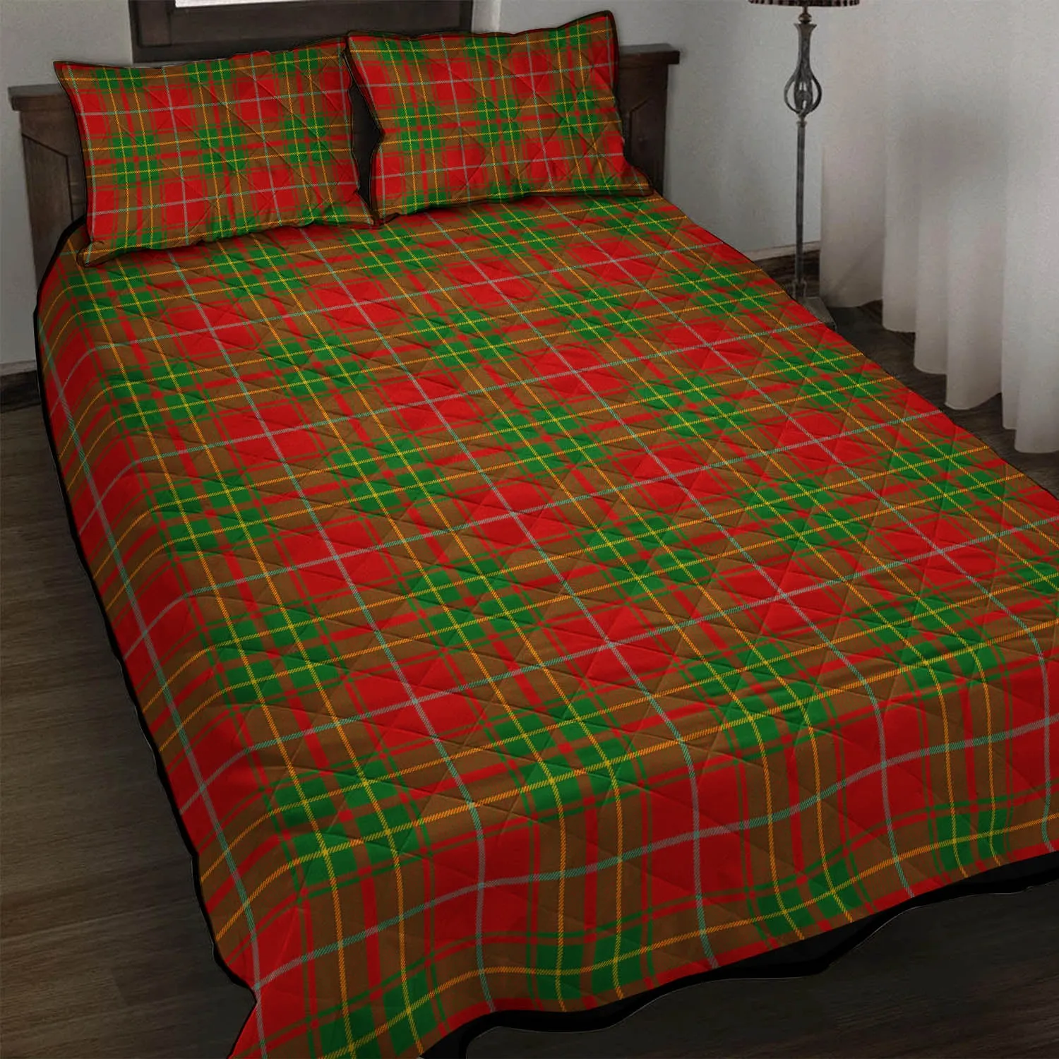 Burnett Tartan Quilt Bed Set