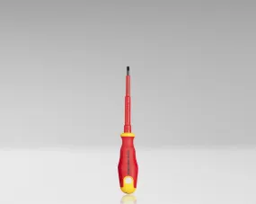 Cabinet Slotted Insulated Screwdriver, 5/32" x 4"