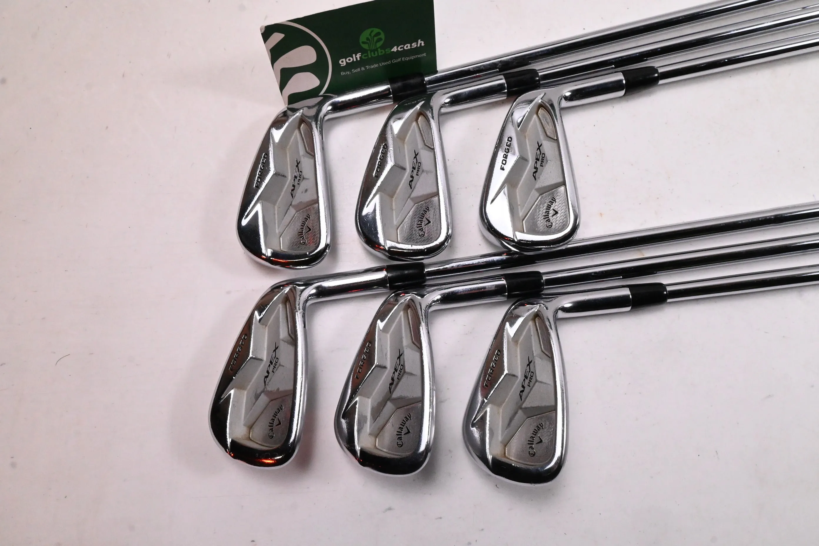 Callaway Apex Pro 19 Irons / 5-PW / Red / Stiff Flex Dynamic Gold S300 Shafts