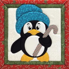 Candy Cane Penguin Quilt Magic Kit