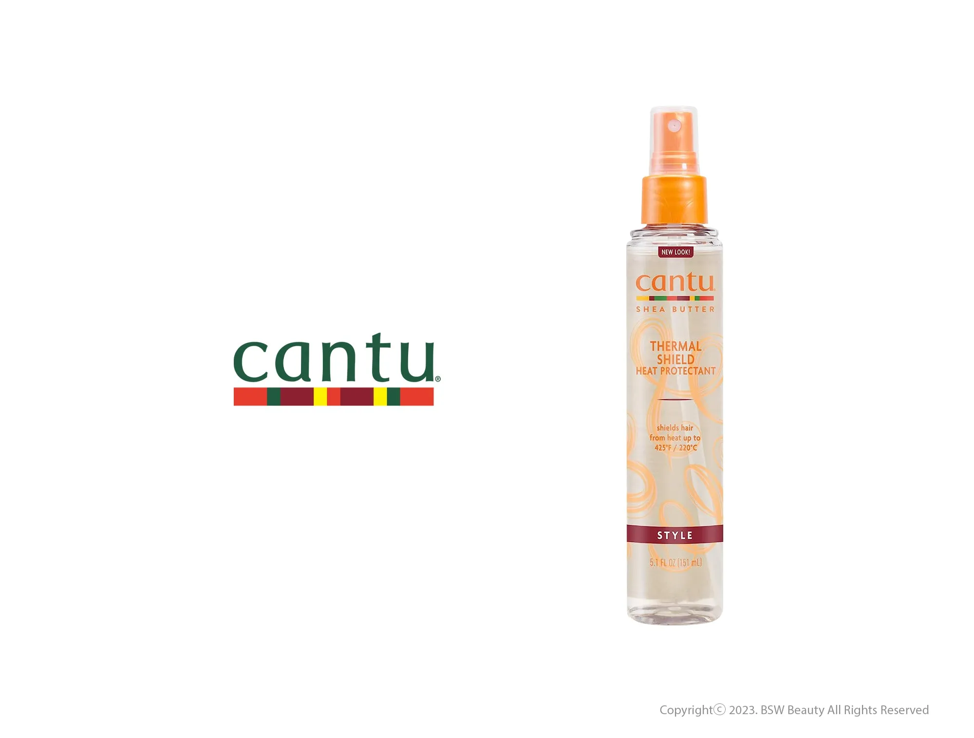 CANTU SHEA BUTTER THERMAL SHIELD HEAT PROTECTANT 5.1oz