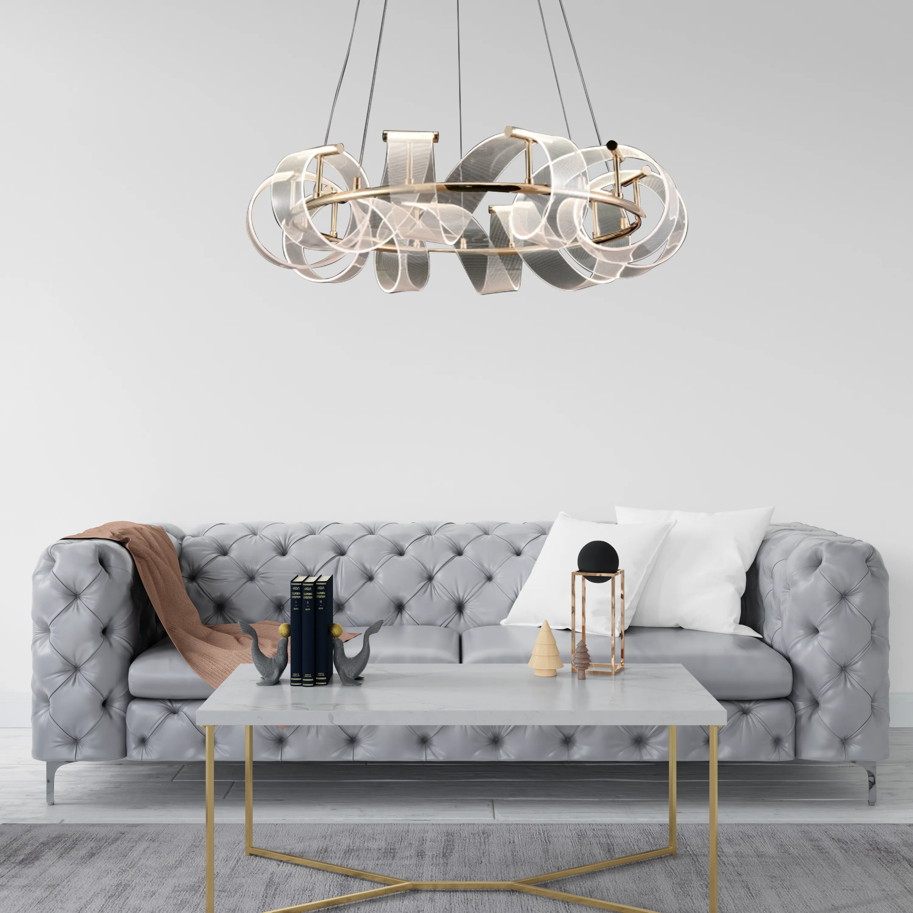 Celestial Spheres Luminaire Chandelier | Ivanka lumiere