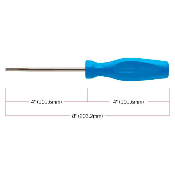 Channellock S364h Slotted 3/16 X 4-Inch Professional Screwdriver