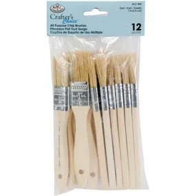 Chip Brushes 1in 12pc