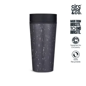 Circular Cup 12oz Grey & Ink