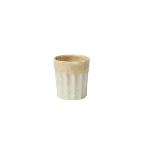 Coast to Coast Studio Ceramic Espresso Cup Nougat 5.5 x 6cm