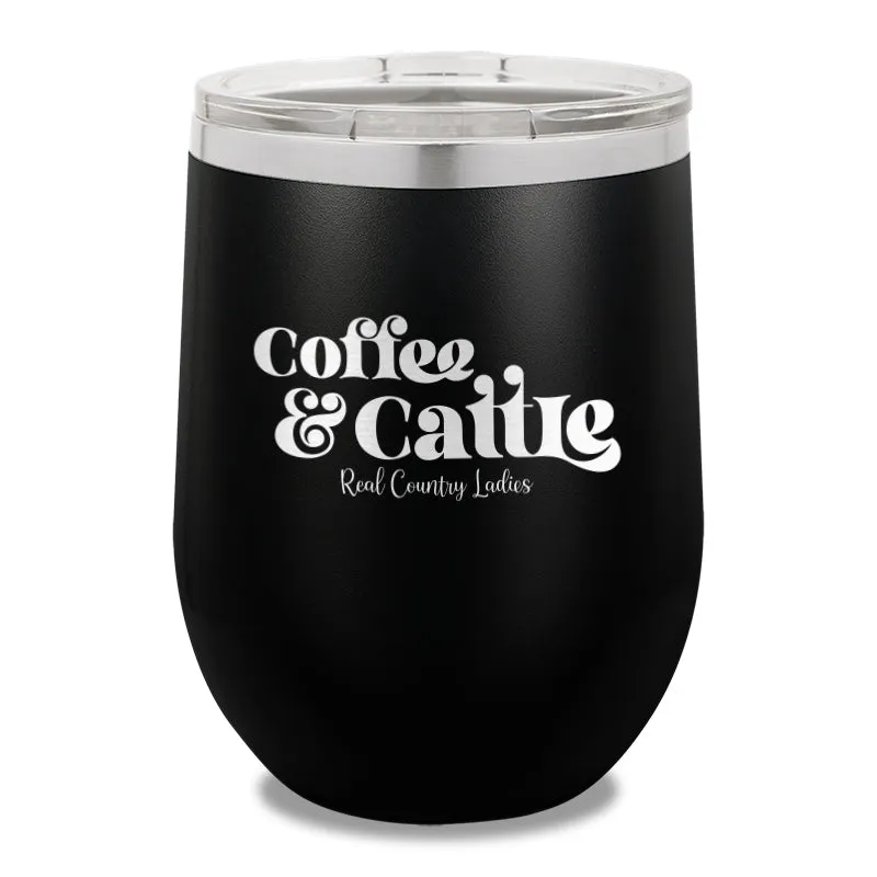 Coffee And Cattle 12oz Stemless Wine Cup