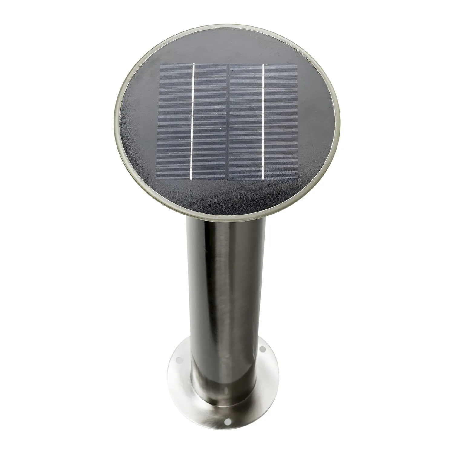 Commercial Bollard Light 4w 250lm in Stainless Steel Solar Lighting