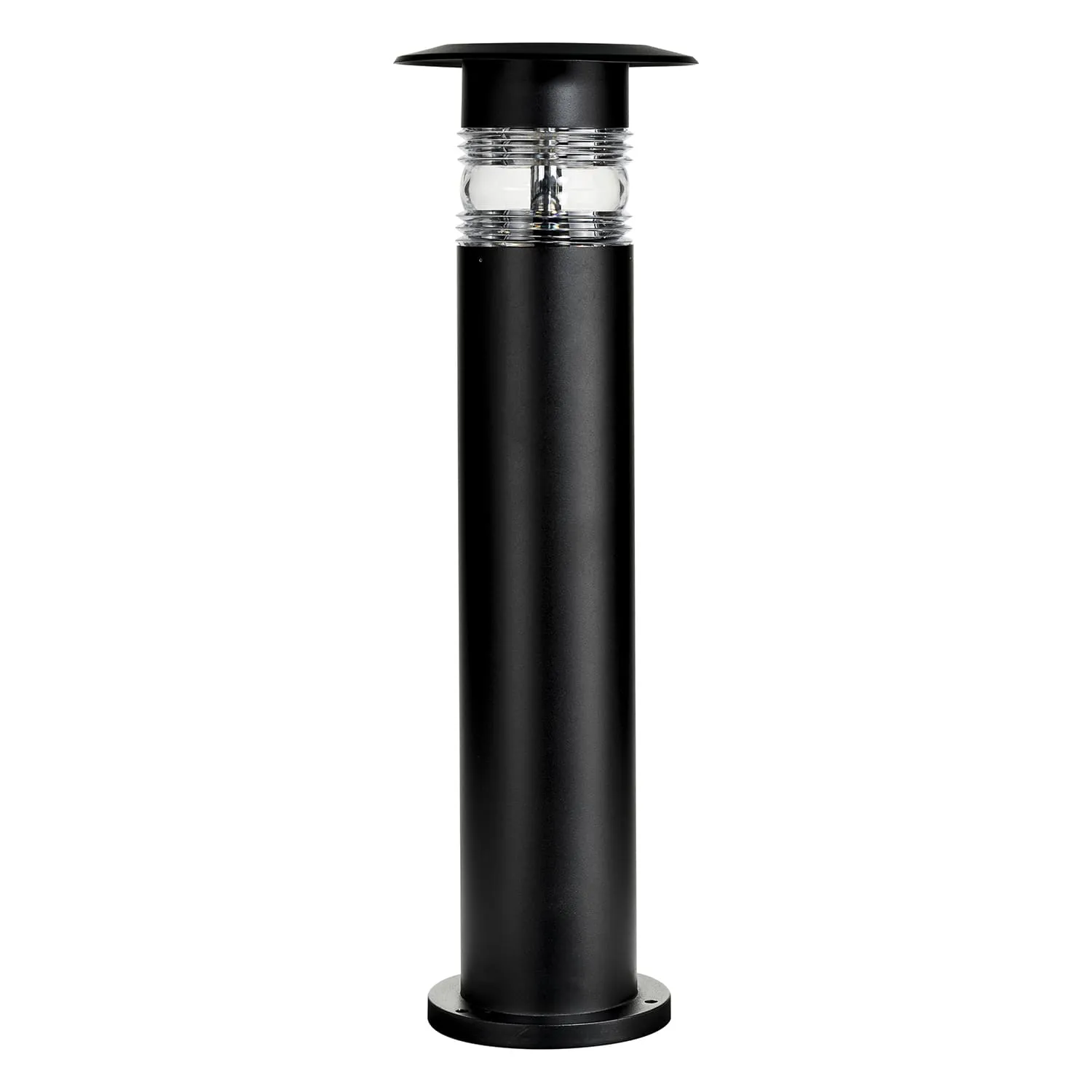 Commercial Bollard Light in Black Solar Lighting Direct