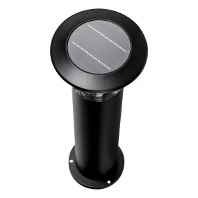 Commercial Bollard Light in Black Solar Lighting Direct