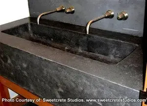 Concrete Sink Mold SDP-15 Trough Design (40"x12"x6")