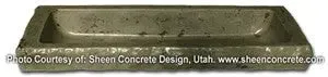 Concrete Sink Mold SDP-15 Trough Design (40"x12"x6")