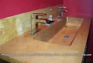 Concrete Sink Mold SDP-15 Trough Design (40"x12"x6")