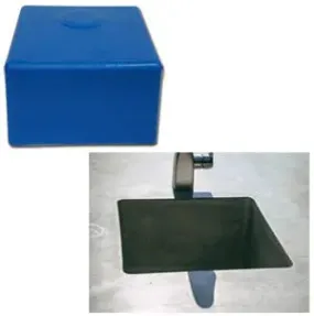 Concrete Sink Mold SDP-53 Square Prep Bar (14"x14"x8.5")