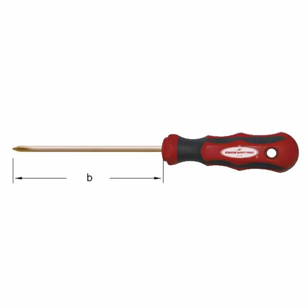 CS Unitec Ex803-1B Copper Beryllium Non-Sparking, Non-Magnetic, Corrosion Resistant Phillips Head Screwdriver #1