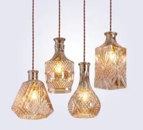 Cut Glass Design Chandelier Lamp