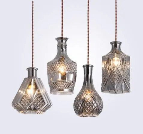 Cut Glass Design Chandelier Lamp