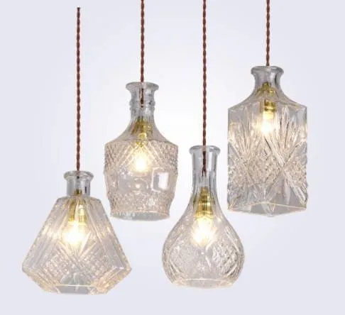 Cut Glass Design Chandelier Lamp