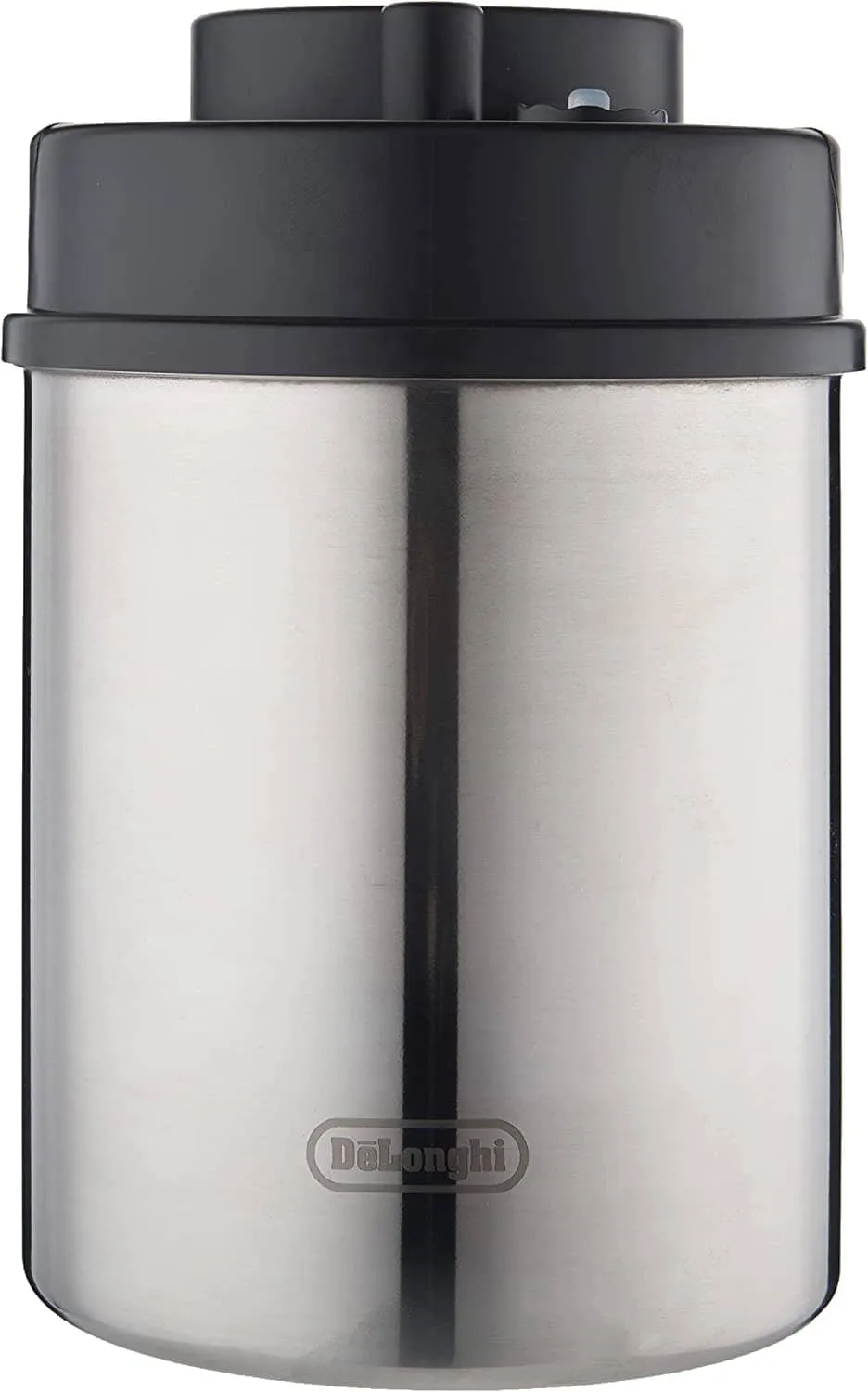 De'Longhi Vacuum Sealed Coffee Canister, Stainless Steel