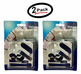 Deluxe Optical Repair Set Eyeglasses Screws Screwdriver (2 Pack)