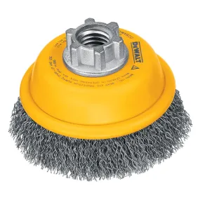 DeWalt 3" x 5/8"-11" Crimped Wire Cup Brush